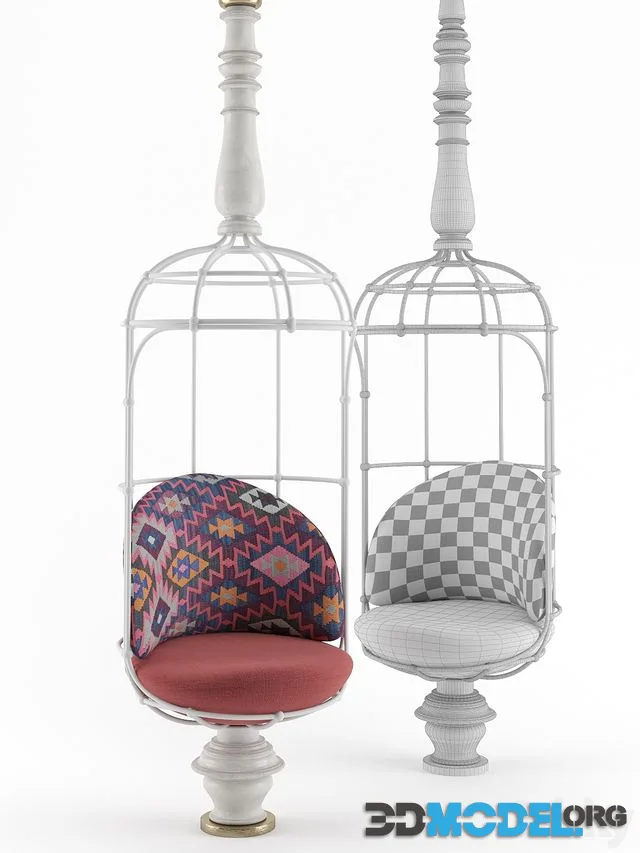 Cage Armchair 2