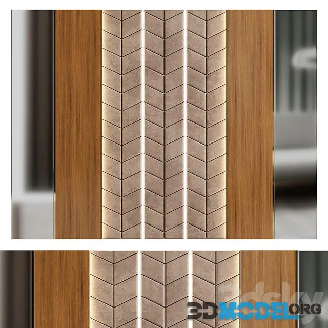 Decorative wall panel №19