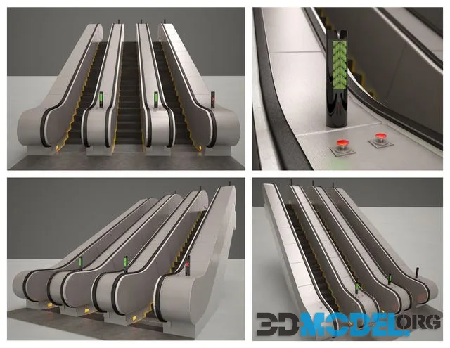 Escalator for subway