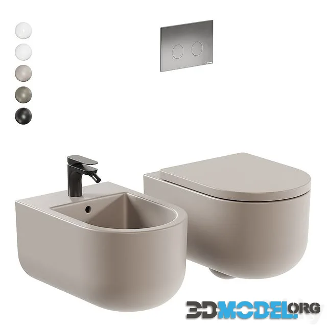 Gruppo Geromin Stino Wall-Hung WC