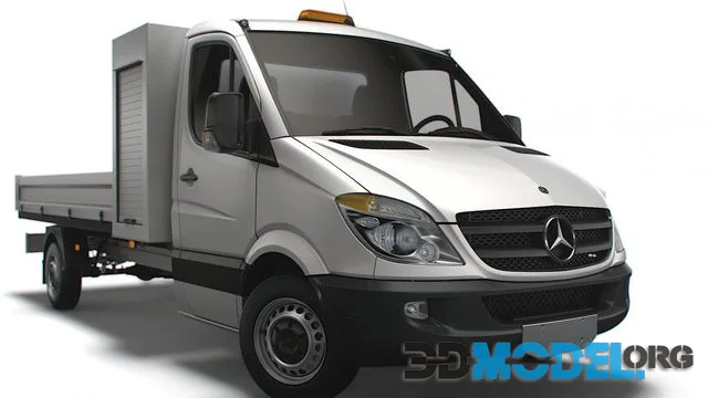 Mercedes Benz Sprinter Single Cab Tipper Toolpod 2008