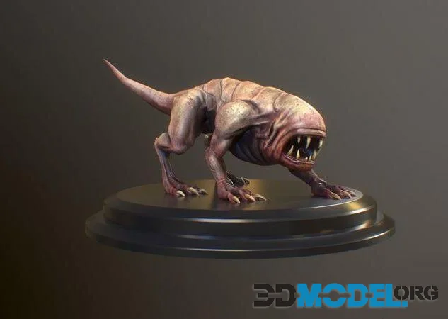 Monster 2 creature Low-poly