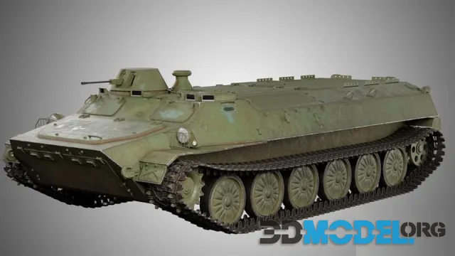 MTLB light armored multi-purpose transporter-tractor