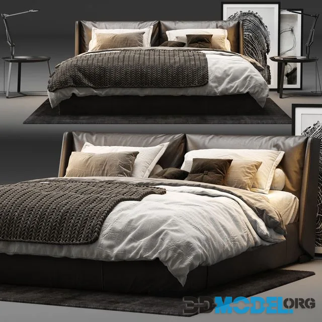 Natuzzi - Fenice Bed