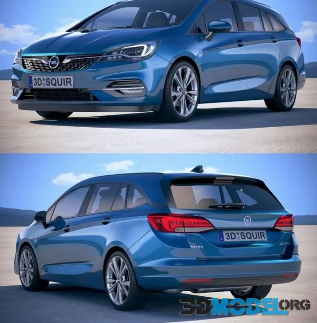 Opel Astra Sports Tourer 2020 (PBR)