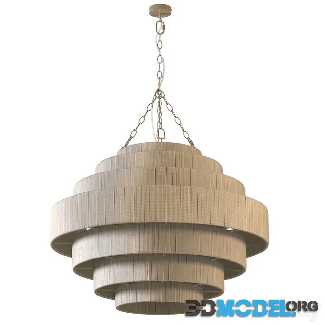 Palecek everly pendant natural light