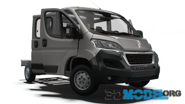 Peugeot Boxer Chassis Truck CrCab 3450WB HQInterior 2023
