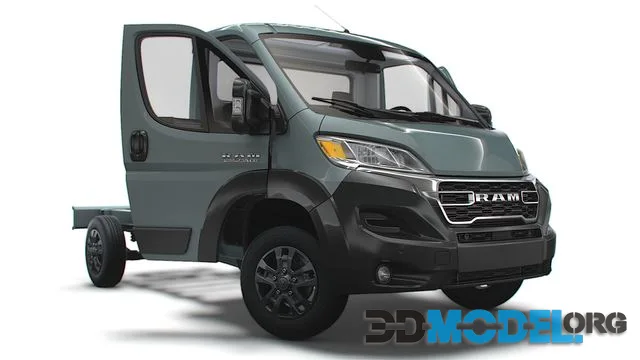 RAM Promaster Chassis Truck SCab 3450WB HQInterior 2023