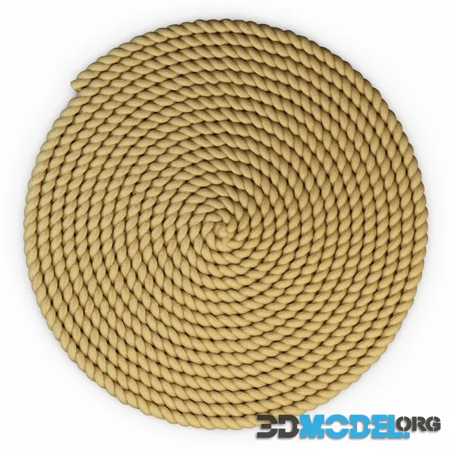 Round rug (rope)