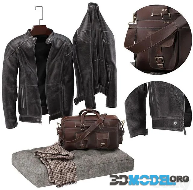Set of men’s clothing