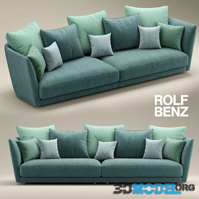 3D Model – Sofa ROLF BENZ TONDO