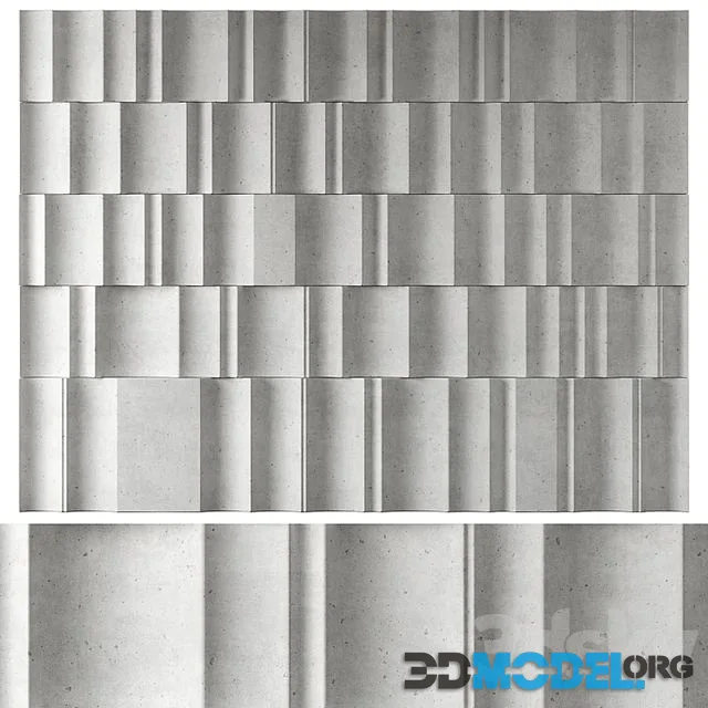 Stone Wave Wall Panel