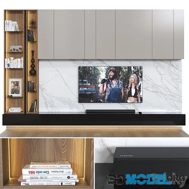 TV wall 009