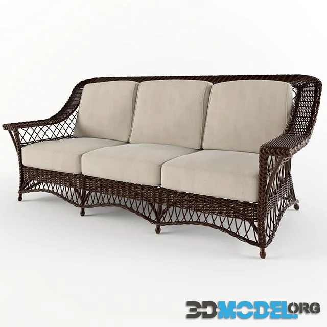 Wicker Sofa