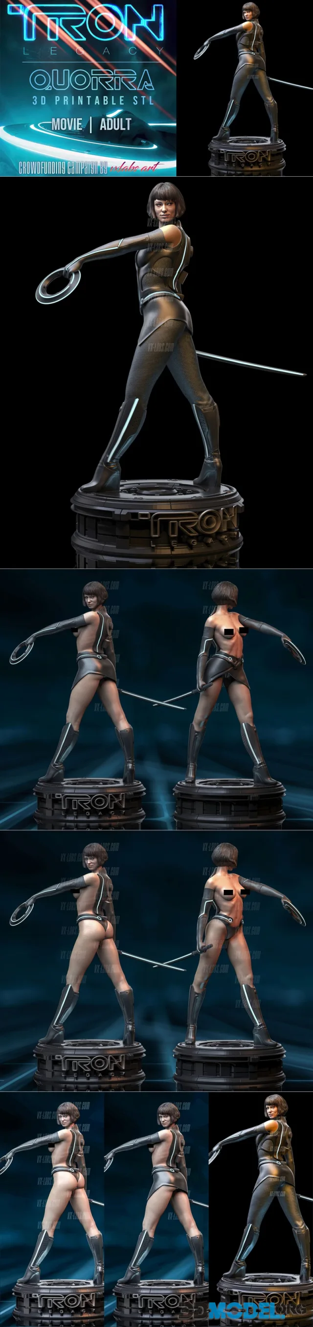 VX-Labs - Quorra from TRON – Printable
