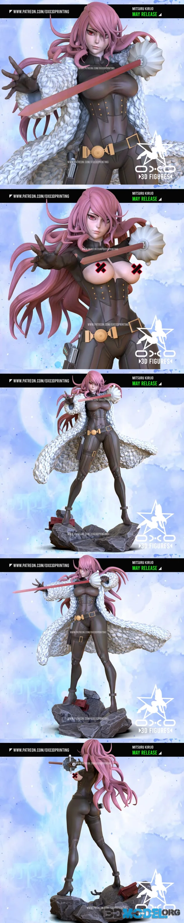 OXO3D - Mitsuru Kirijo – Printable