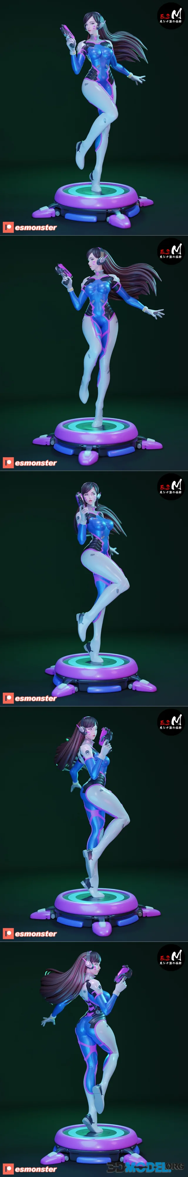 E.S Monster - D.VA – Printable