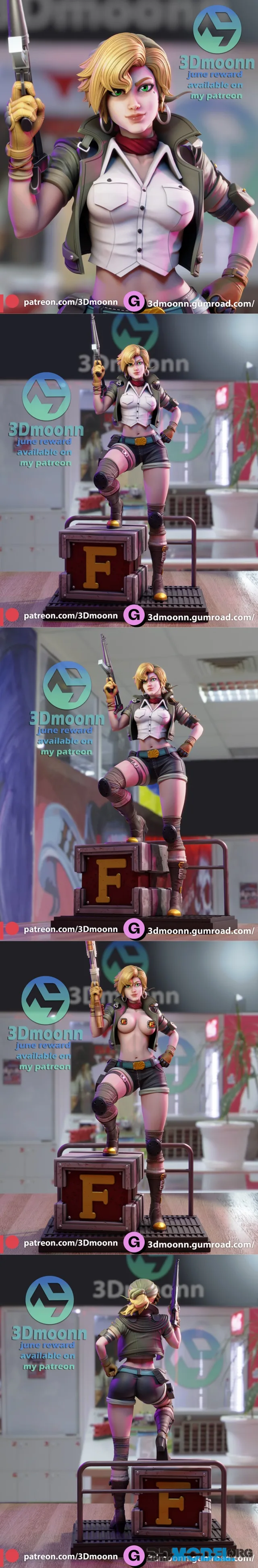 3Dmoonn - Eri Kasamoto – Printable