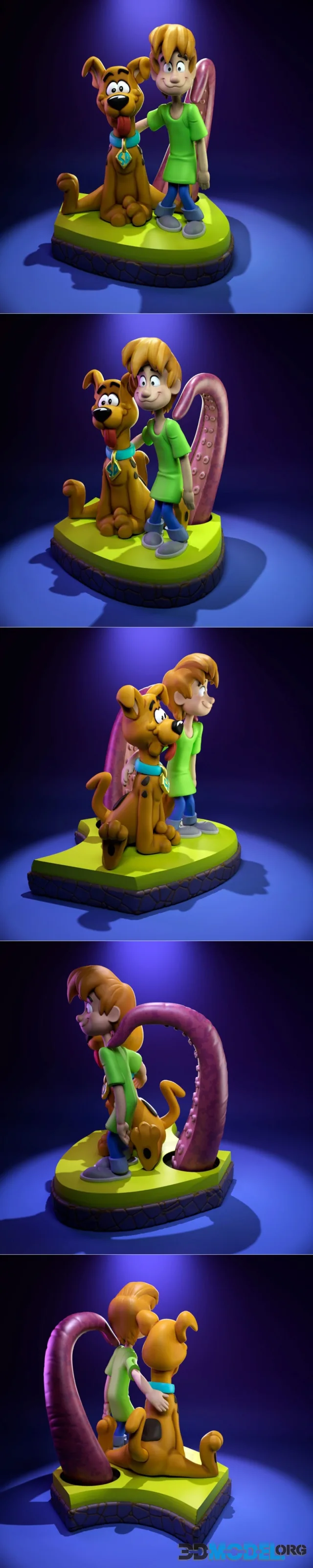 Pup Scooby Shaggy Kid – Printable