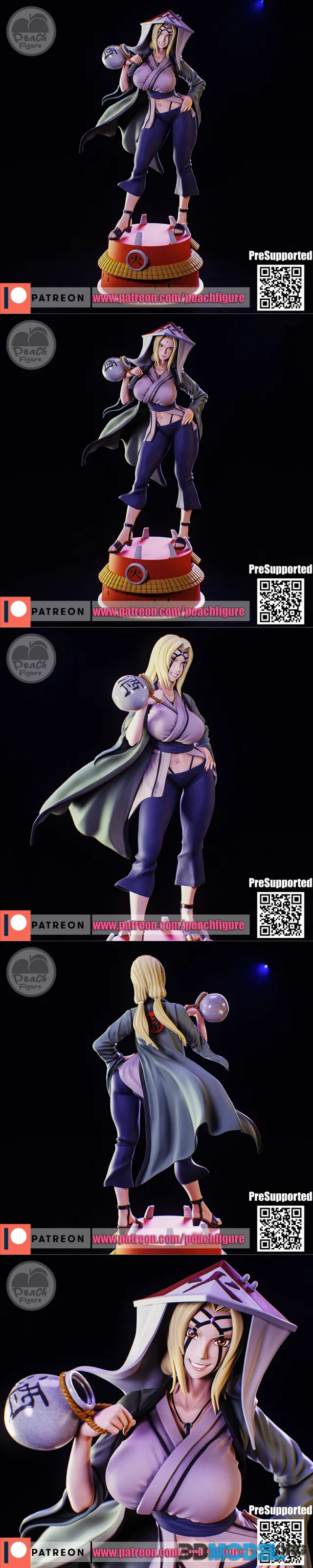 Peach Figure - Tsunade – Printable