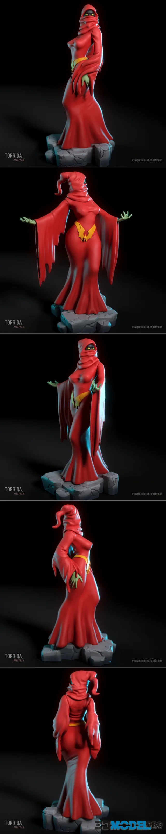 Torrida Minis - Shadow Weaver – Printable
