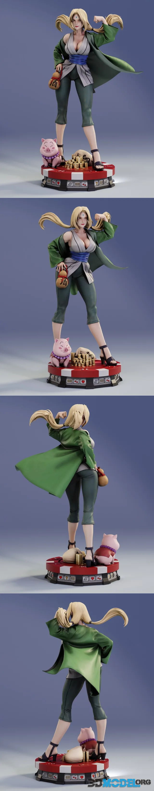 KuGo figures - Tsunade – Printable