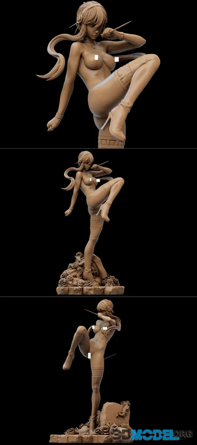 Ca 3d Studios – Yor Forger NSFW Version – Printable