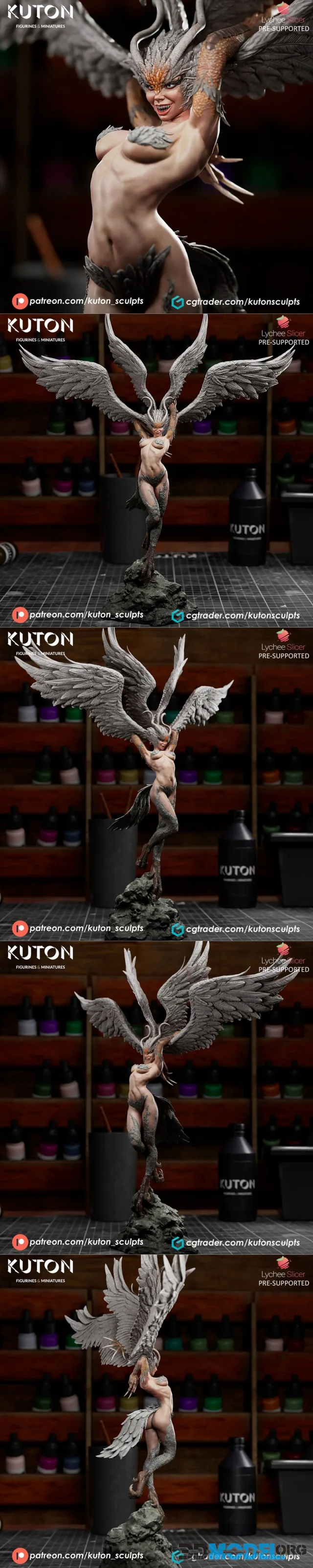 Kuton Figurines - Serine – Printable