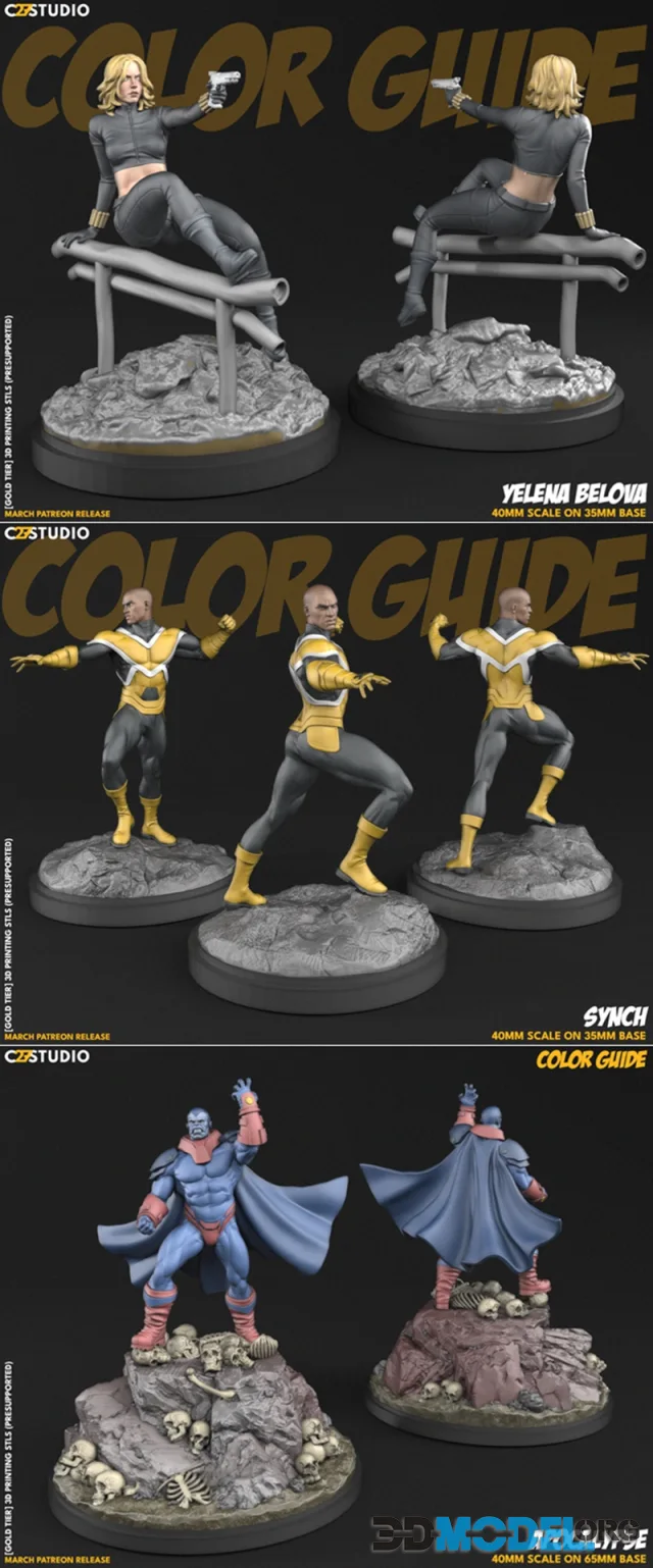 C27 - Yelena Belova and Synch and Apocalypse – Printable