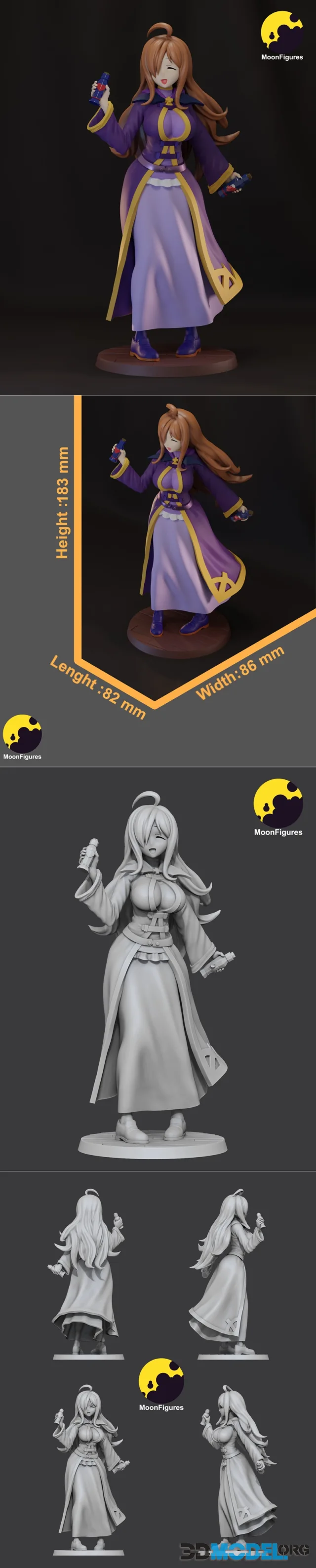 MoonFigures - Wiz – Printable