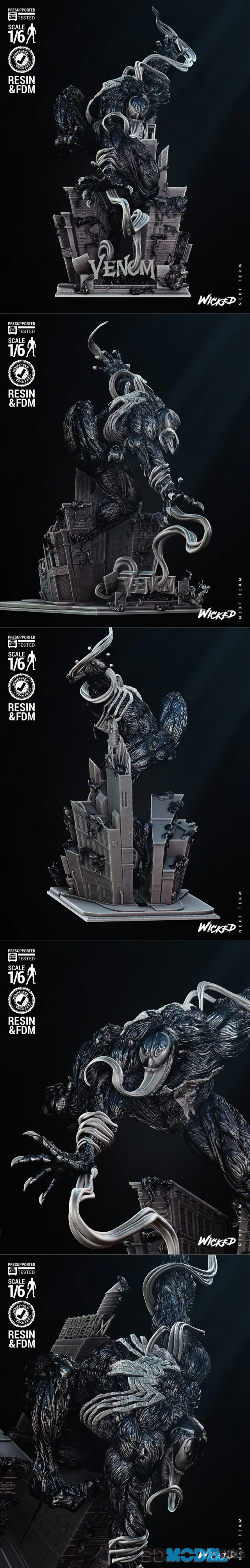 WICKED - Venom Sculpture – Printable