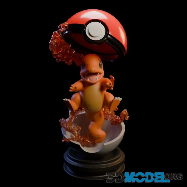 DTR Studio - Pokeball Charmander – Printable