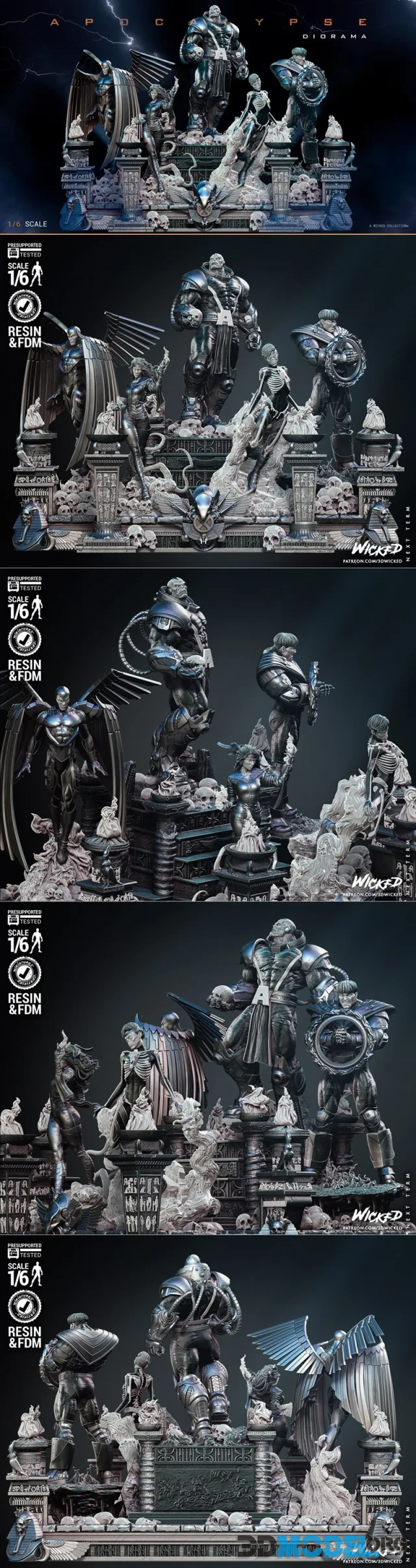 WICKED - Diorama Apocalypsis – Printable