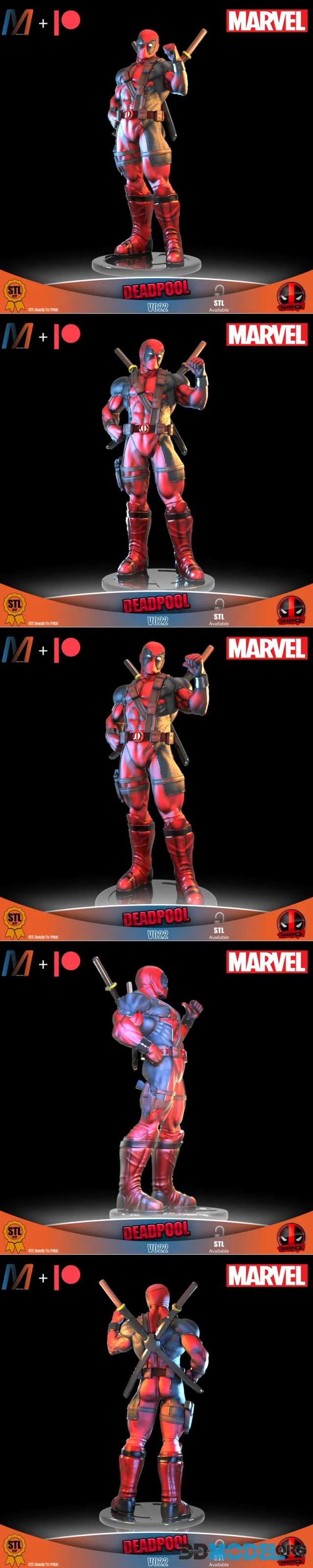 V022 - Deadpool – Printable
