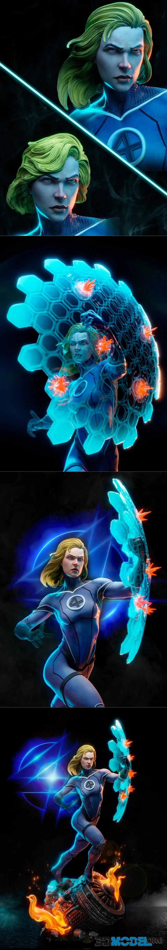 Invisible Woman – Printable