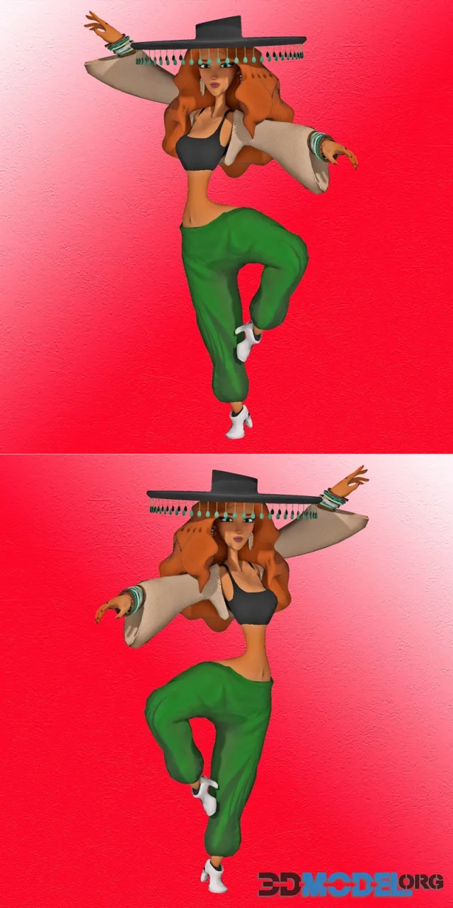 Carina Character Model – Printable