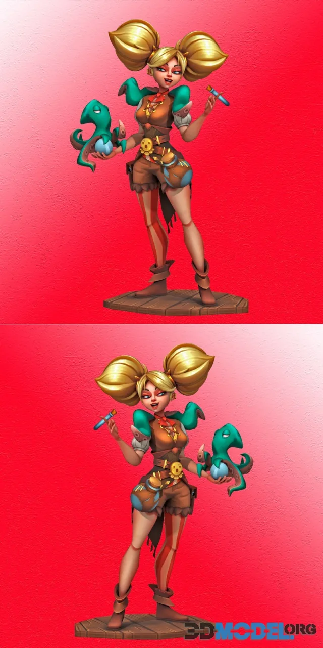 Pirate Girl Handpainted – Printable