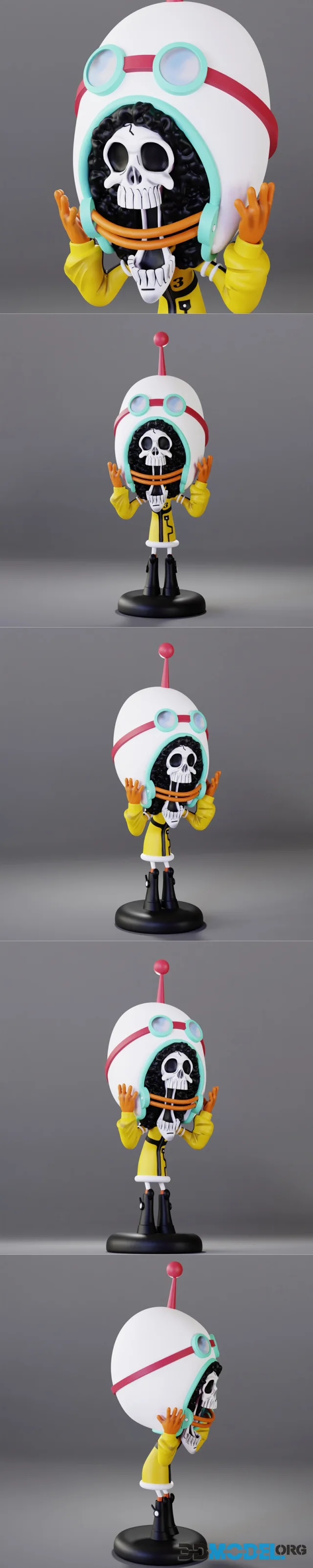 Brook Chibi – Printable