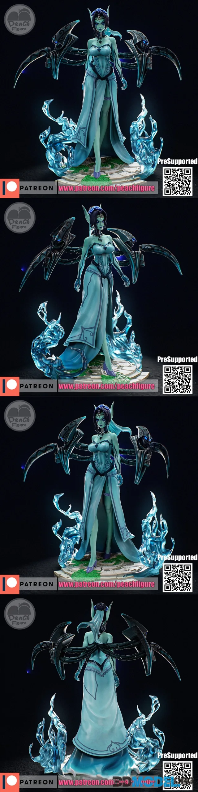 Peach Figure - Morgana – Printable