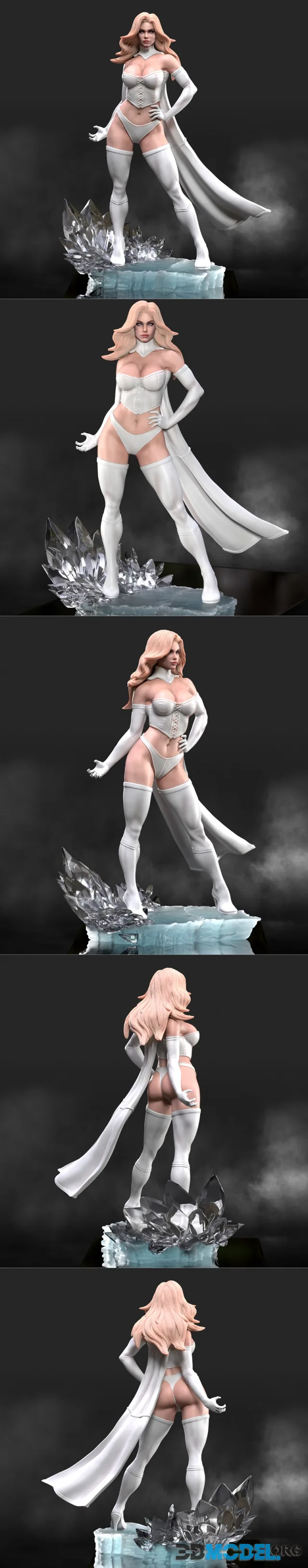 Abe3D - Emma Frost – Printable