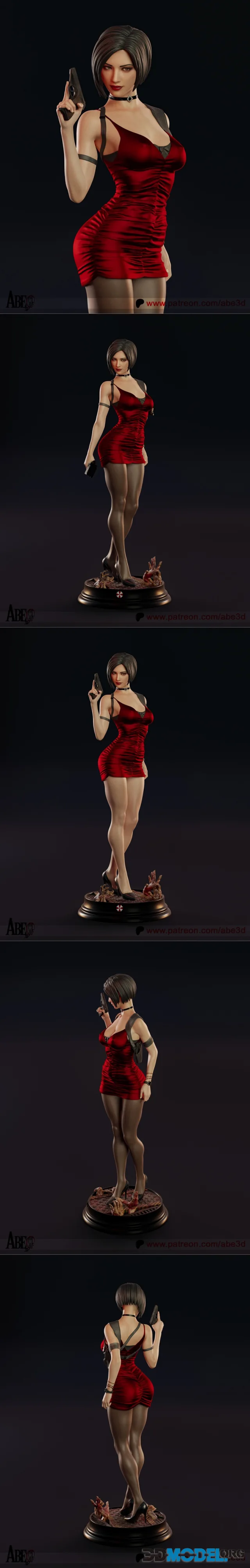 Abe3D - Ada Wong – Printable