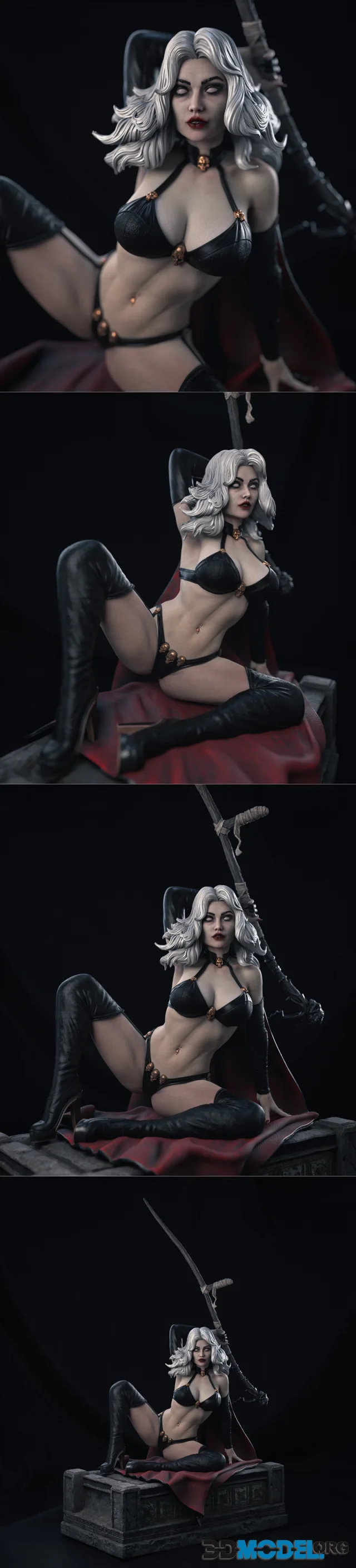 Abe3D - Lady Death – Printable