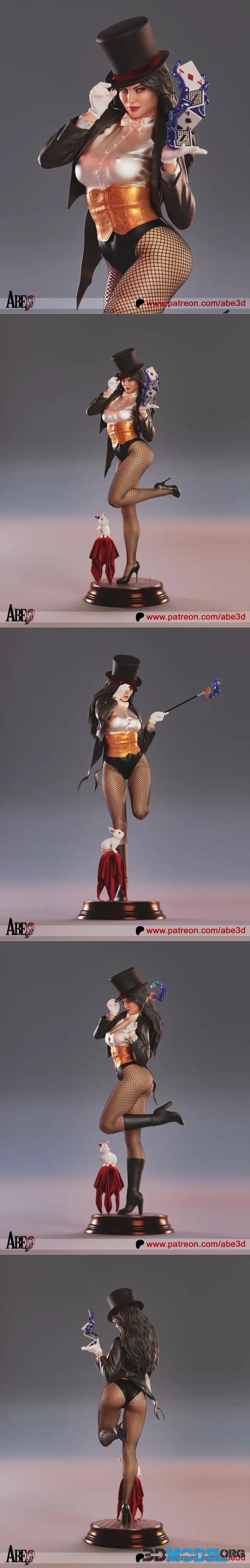 Abe3D - Zatanna – Printable