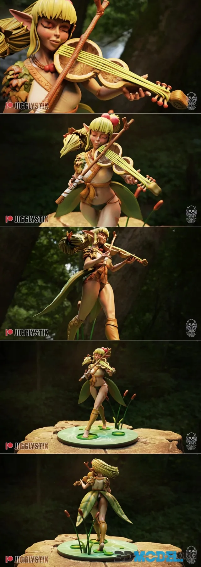 Jigglystix - Fae Dancer Nadia – Printable
