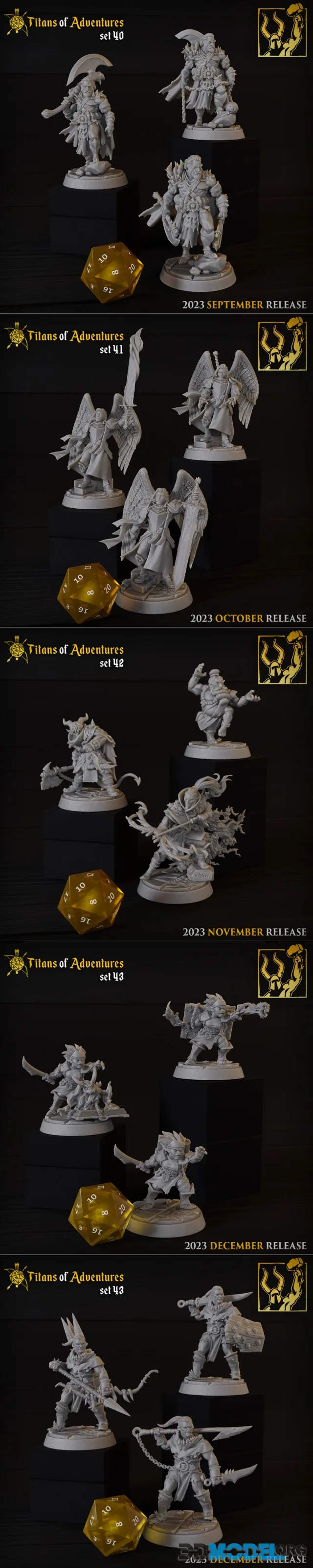 Titans of adventures 40-43 – Printable