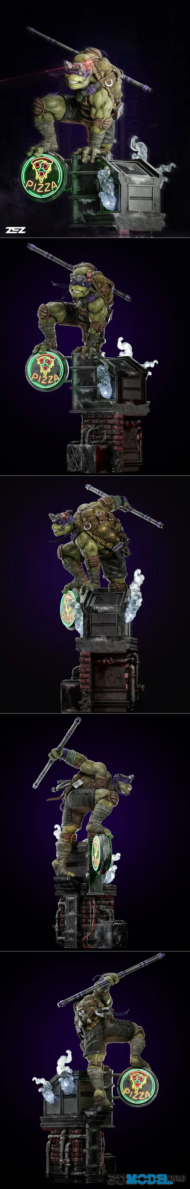 Zez studios - Donatello – Printable