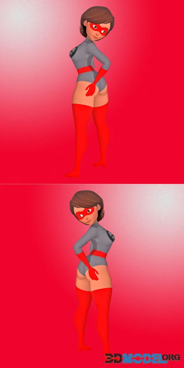 Mrs Incredible Elastigirl – Printable