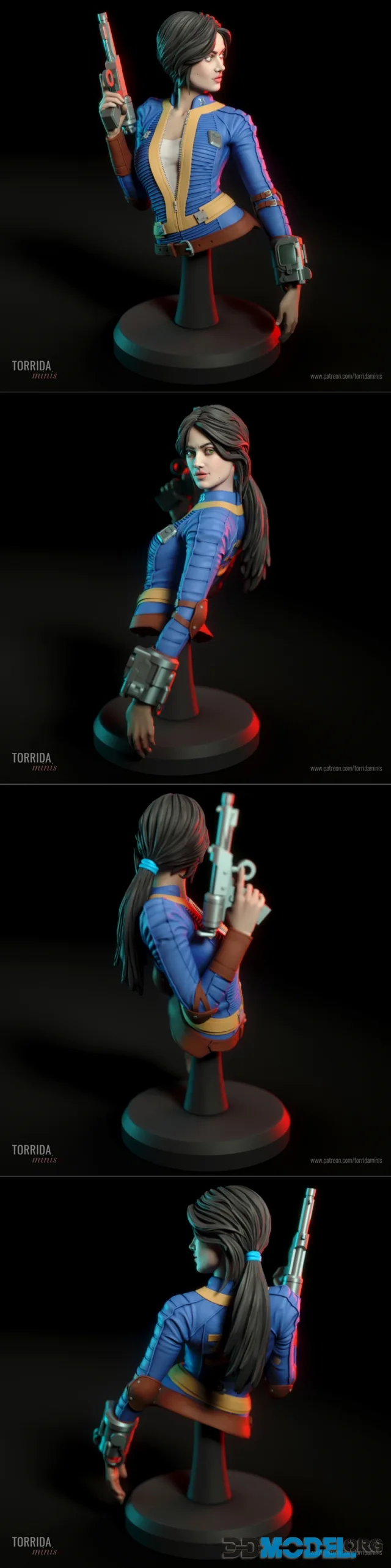 Torrida Minis - Lucy Bust – Printable