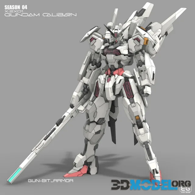 Gundam Calibarn – Printable
