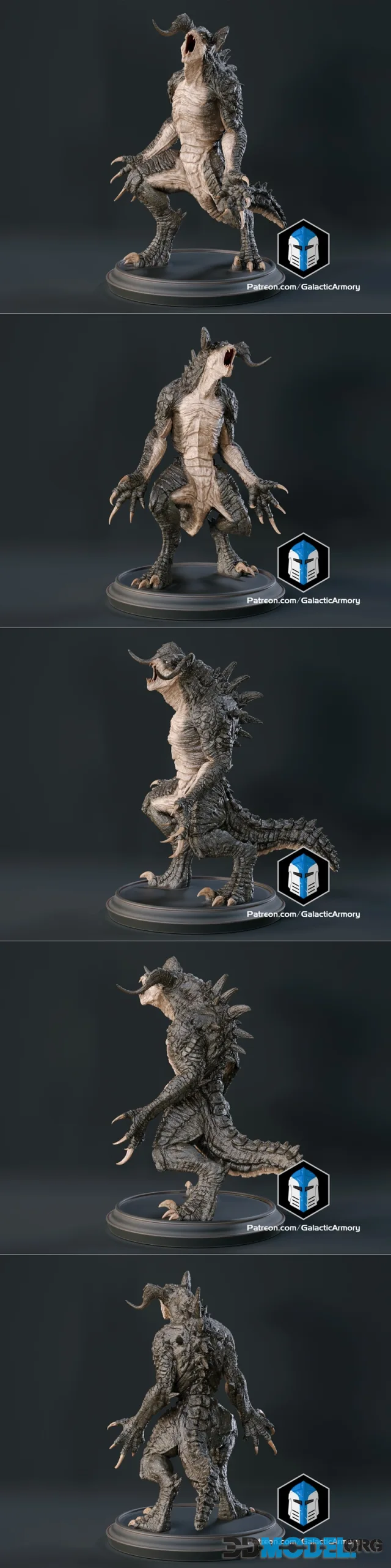 Fallout Deathclaw Figurine – Printable